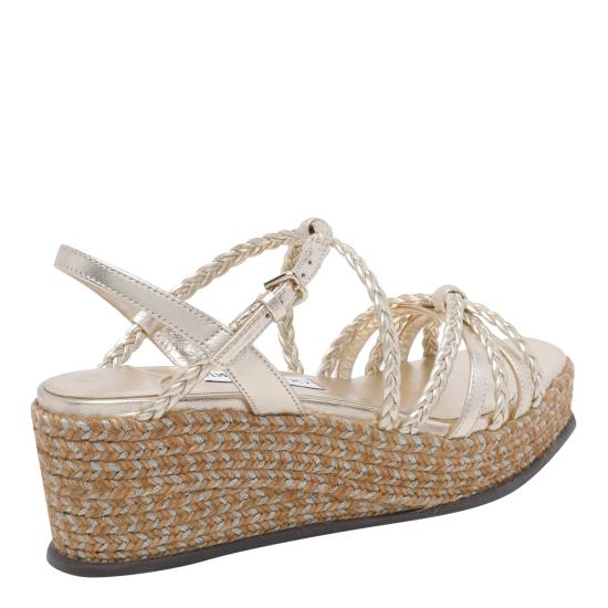 26FW 지미추 샌들 NYRA 60 ZKTSOFT GOLD MIX - JIMMY CHOO