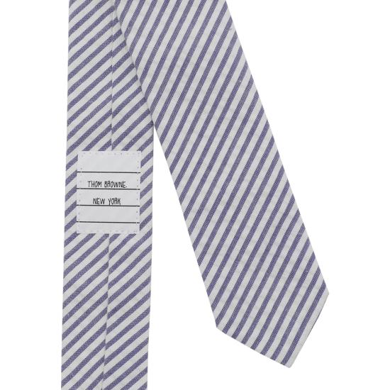 26FW 톰브라운 넥타이 MNL001A 00572415 Blue - THOM BROWNE