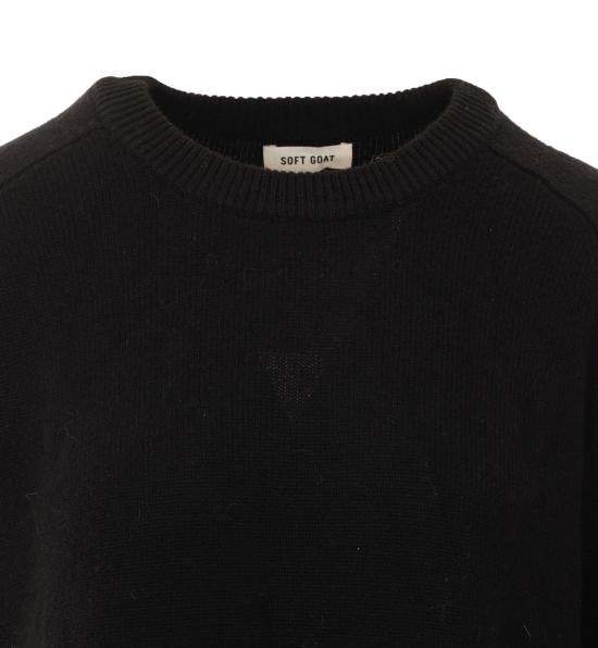 26FW 소프트 고트 스웨터 SF20055 00001 Black - SOFT GOAT