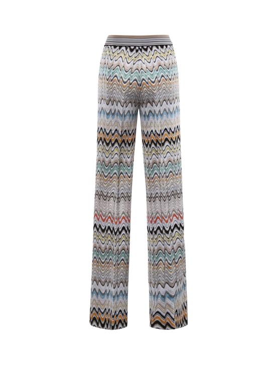 26SS 미소니 팔라초 팬츠 DS26SI09 BR015BSMSNN MULTICOLOR BEIGE - MISSONI