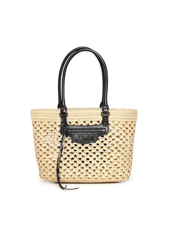 26SS 발렌시아가 토트백 866501 2ACGC9260 Natural black