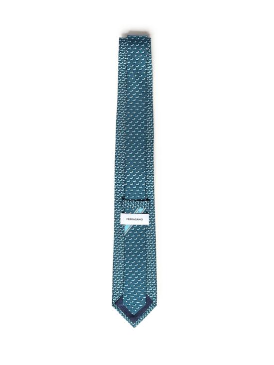 26SS 살바토레 페라가모 넥타이 351311 788890007 Petrol - SALVATORE FERRAGAMO