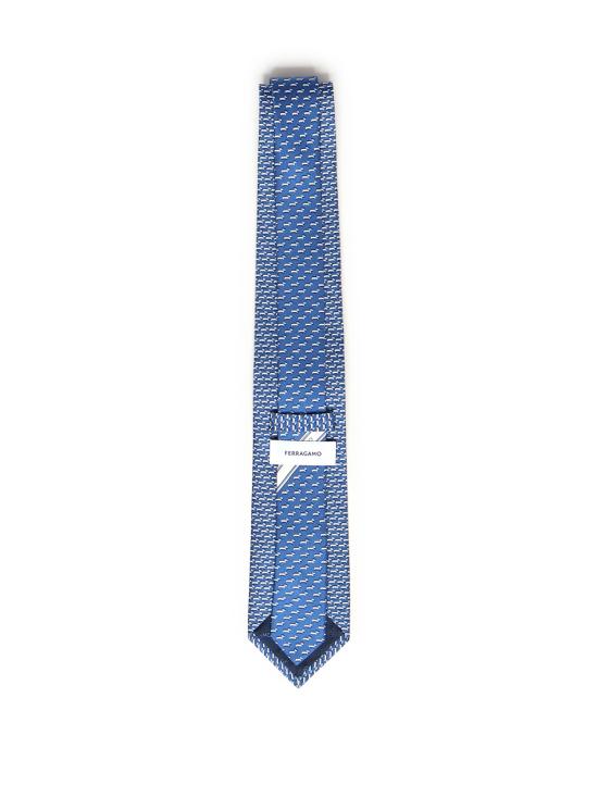 26SS 살바토레 페라가모 넥타이 351311 788886003 LIGHT BLUE WHITE - SALVATORE FERRAGAMO