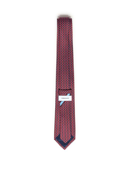 26SS 살바토레 페라가모 넥타이 351313 788903001 Blue red - SALVATORE FERRAGAMO