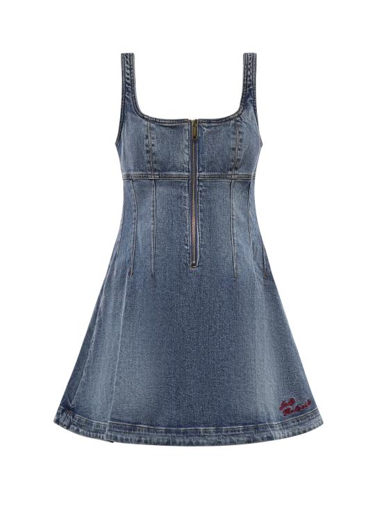 26SS 셀프 포트레이트 데님 원피스 RS26812S BL Blue