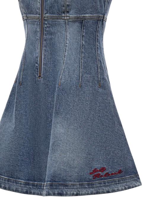 26SS 셀프 포트레이트 데님 원피스 RS26812S BL Blue - SELF PORTRAIT