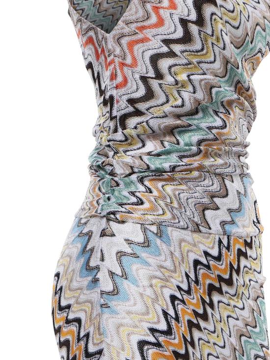 26SS 미소니 롱 원피스 DS26SG47 BR015BSMSNN MULTICOLOR BEIGE - MISSONI