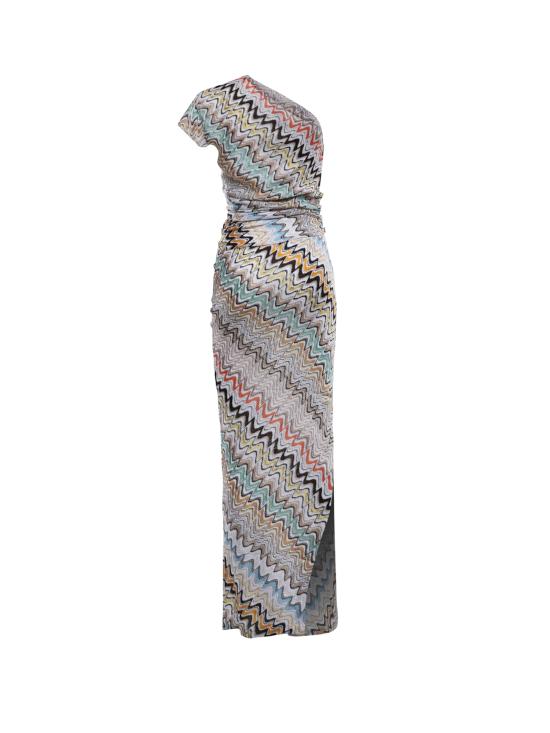 26SS 미소니 롱 원피스 DS26SG47 BR015BSMSNN MULTICOLOR BEIGE - MISSONI