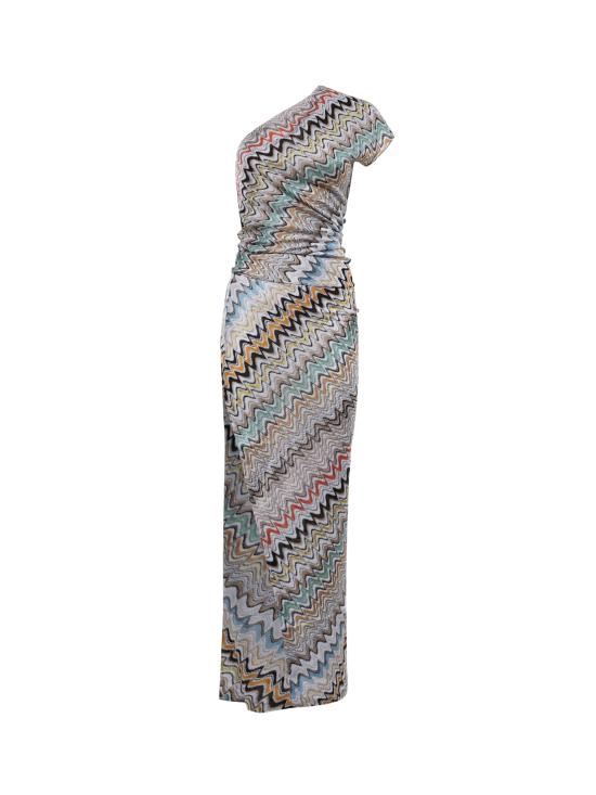 26SS 미소니 롱 원피스 DS26SG47 BR015BSMSNN MULTICOLOR BEIGE
