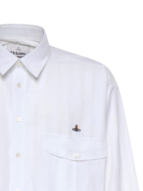 26SS 비비안웨스트우드 긴팔 셔츠 2401004B W01ETA211 WHITE - VIVIENNE WESTWOOD