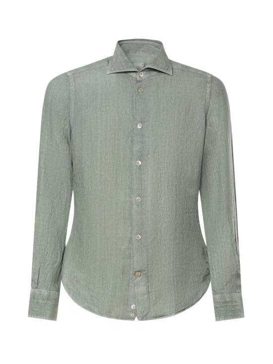 26SS 일레븐티 긴팔 셔츠 M75CAMH11TET0I026 07NN Green