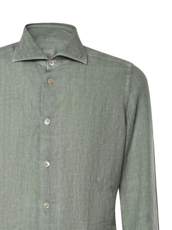 26SS 일레븐티 긴팔 셔츠 M75CAMH11TET0I026 07NN Green - ELEVENTY