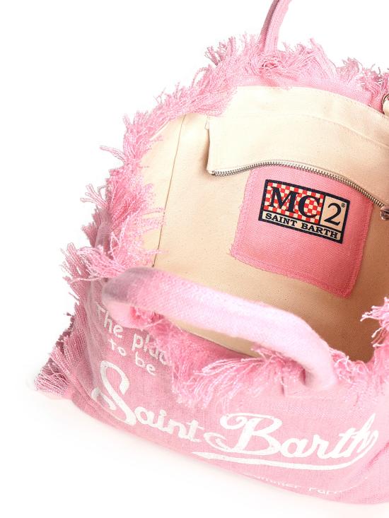 26SS 세인트바쓰 토트백 COL0018 00142L PINK - MC2 SAINT BARTH