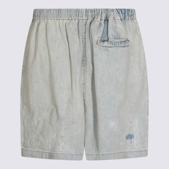 26SS 아크네 스튜디오 데님 숏팬츠 BE0215 DMJ BLUE LIGHT DOM - ACNE STUDIOS