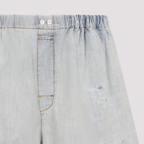 26SS 아크네 스튜디오 데님 숏팬츠 BE0215 DMJ BLUE LIGHT DOM - ACNE STUDIOS
