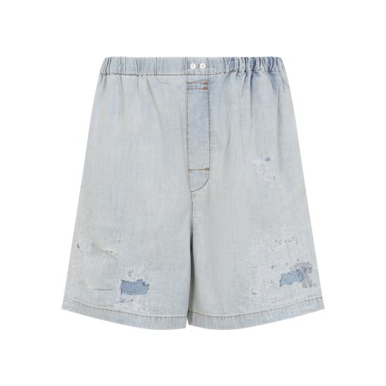 26SS 아크네 스튜디오 데님 숏팬츠 BE0215 DMJ BLUE LIGHT DOM - ACNE STUDIOS
