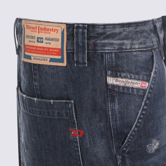 26SS 디젤 d-livery-w-short 데님 반바지 A19270 0ADBZ 01 DARK BLUE DOM - DIESEL