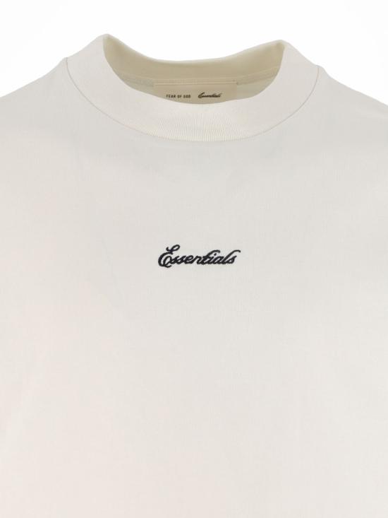 26SS 피어오브갓 반팔 티셔츠 125SP264593F IVORY DOM - FEAR OF GOD