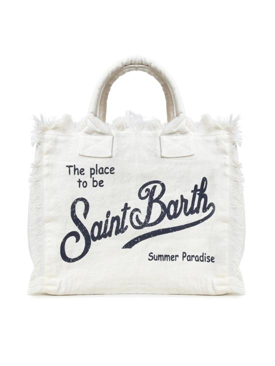 26SS 세인트바쓰 토트백 VANI022 00405L WHITE - MC2 SAINT BARTH