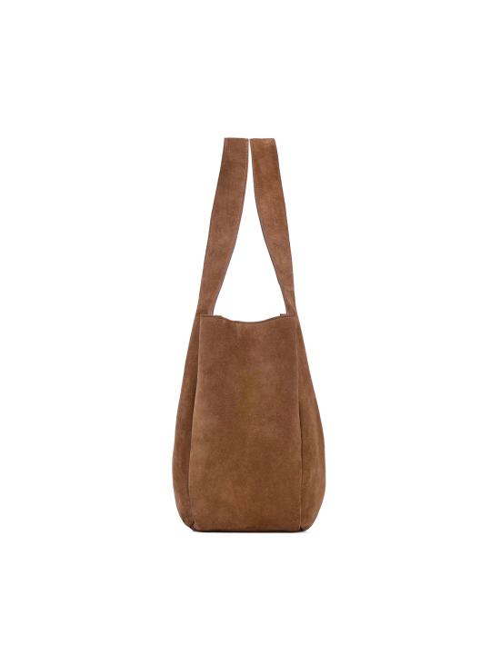 26SS 생로랑 LE 5 A 7 베아 스웨이드 토트백 763435 008IW2885 Caramel COGNAC - SAINT LAURENT