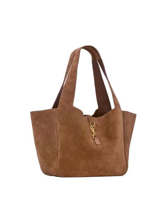 26SS 생로랑 LE 5 A 7 베아 스웨이드 토트백 763435 008IW2885 Caramel COGNAC - SAINT LAURENT