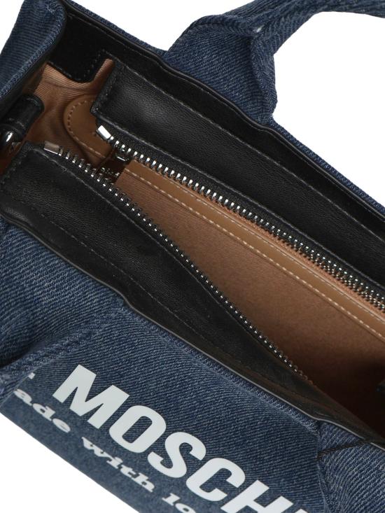 26SS 모스키노 토트백 JC4055PP1OLG1 70A DENIM - MOSCHINO