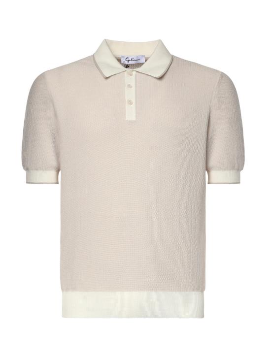 26SS 갈리아노 폴로 티셔츠 57113 18069005 IVORY