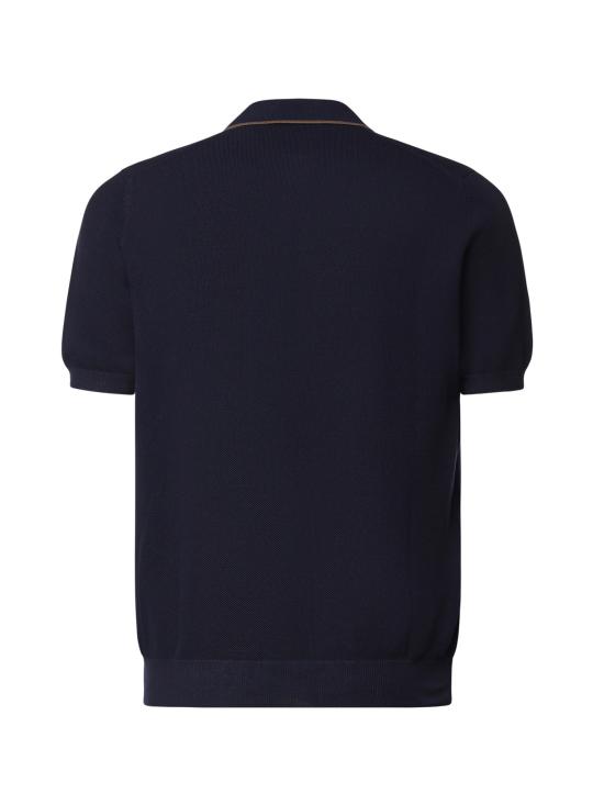 26SS 갈리아노 폴로 티셔츠 57157 20642598 Midnight blue - GALIANO