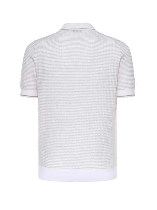 26SS 갈리아노 폴로 티셔츠 57191 20650002 White - GALIANO