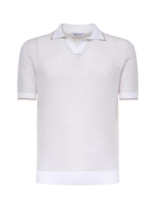 26SS 갈리아노 폴로 티셔츠 57191 20650002 White