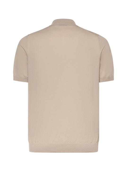 26SS 갈리아노 폴로 티셔츠 43156 20731010 Beige - GALIANO