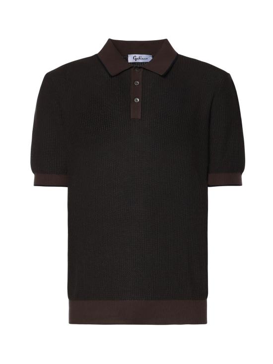 26SS 갈리아노 폴로 티셔츠 57113 18069180 BROWN