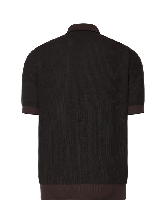 26SS 갈리아노 폴로 티셔츠 57113 18069180 BROWN - GALIANO