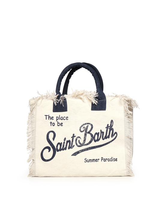 26SS 세인트바쓰 토트백 VANI001 02564L WHITE - MC2 SAINT BARTH