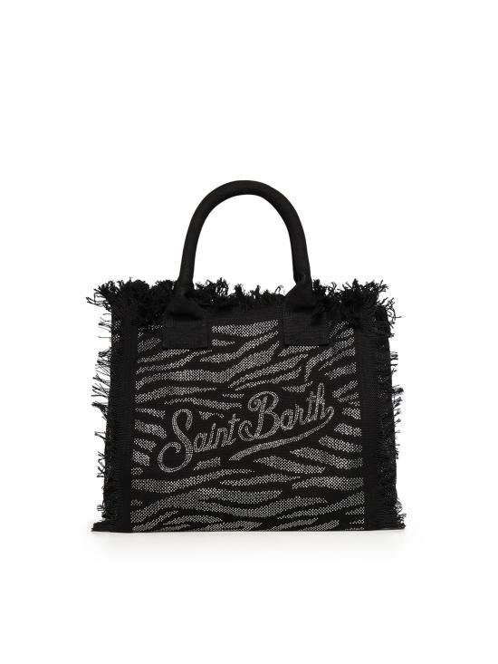 26SS 세인트바쓰 토트백 VANI001 00629L BLACK