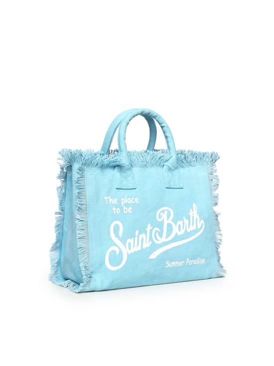 26SS 세인트바쓰 토트백 COL0001 00165L LIGHT BLUE - MC2 SAINT BARTH