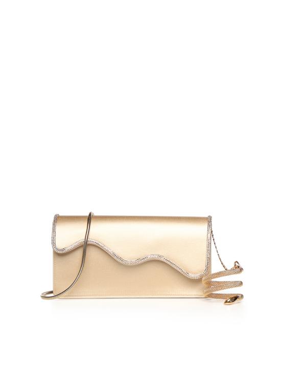 26SS 르네 카오빌라 가방 B01480 R001V104 BEIGE SATIN 023 G SHADOW STRAS