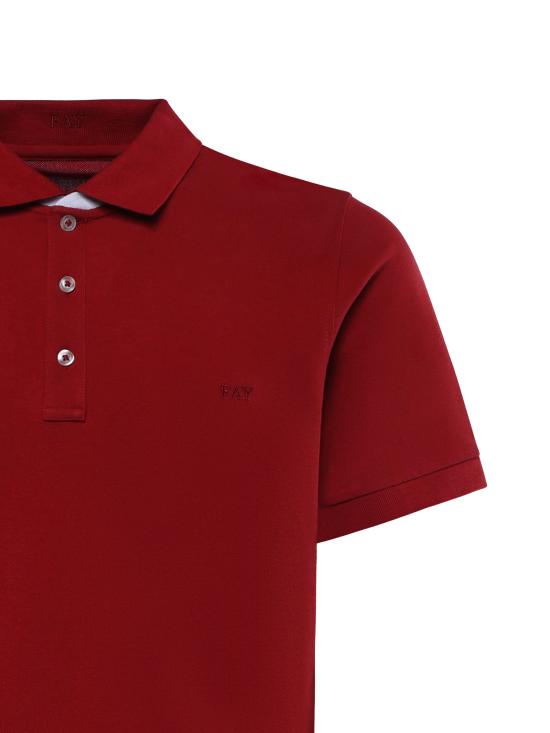 26SS 페이 폴로 티셔츠 NPMB252135STDW R002 RED - FAY