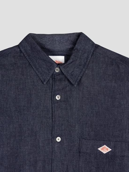 26SS 단톤 셔츠 DTB0442 INDIGO - DANTON