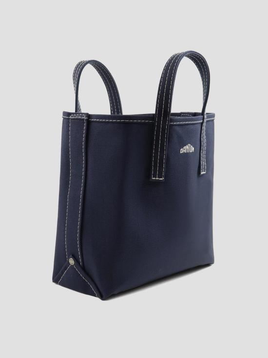 26SS 단톤 토트백 VOSGES MOYEN NVY BL IVR NAVY BLUE IVORY - DANTON
