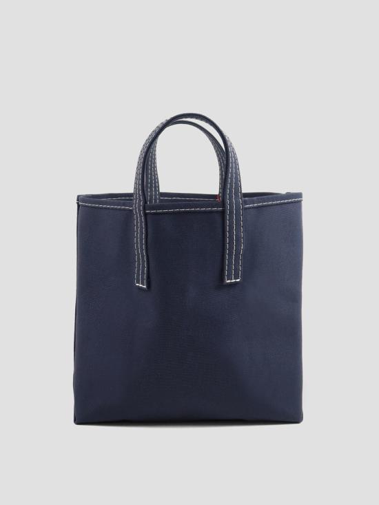 26SS 단톤 토트백 VOSGES MOYEN NVY BL IVR NAVY BLUE IVORY - DANTON