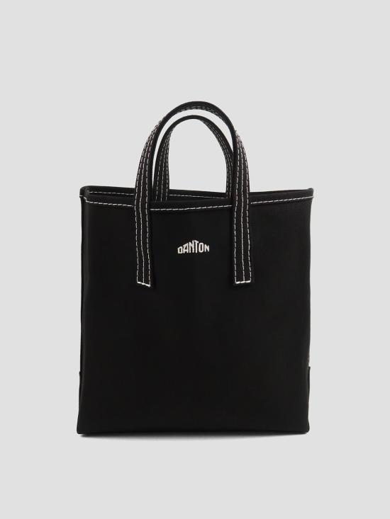 26SS 단톤 토트백 VOSGES MOYEN BLK OFFWHT BLACK OFFWHITE
