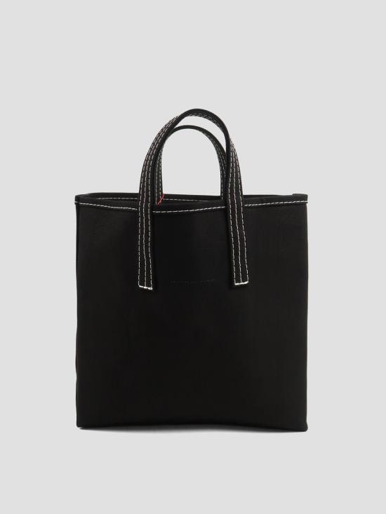 26SS 단톤 토트백 VOSGES MOYEN BLK OFFWHT BLACK OFFWHITE - DANTON