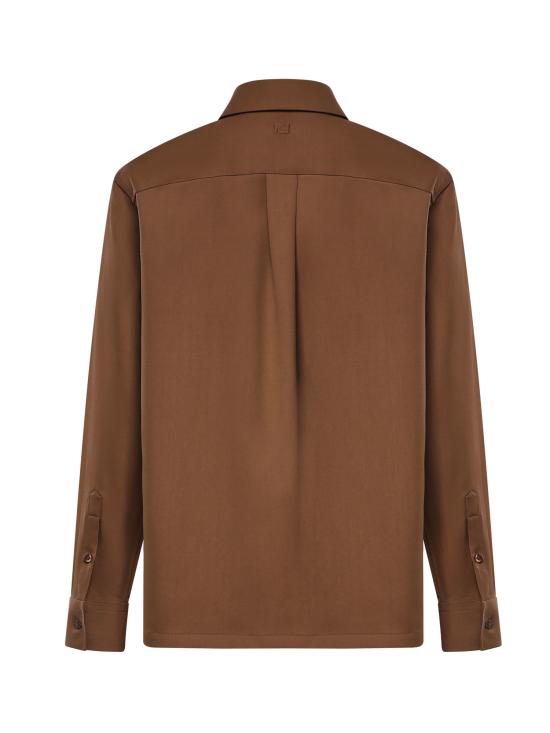 26SS 펜디 긴팔 셔츠 FS1329 AU60F0QE1 TABACCO - FENDI