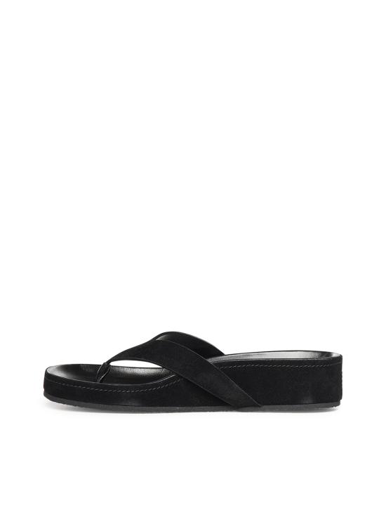 26SS 피비 파일로 라운드 플립플랍 DS53 LT0093900BK BLACK - PHOEBE PHILO
