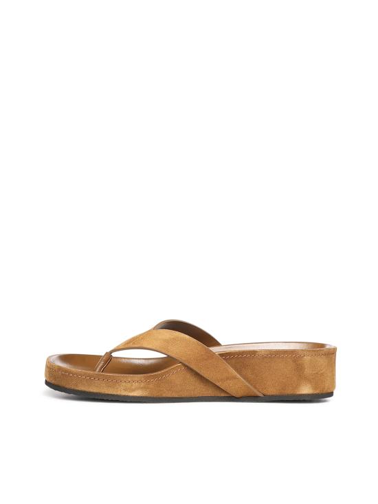26SS 피비 파일로 라운드 플립플랍 DS53 LT0093822CM CARAMEL - PHOEBE PHILO