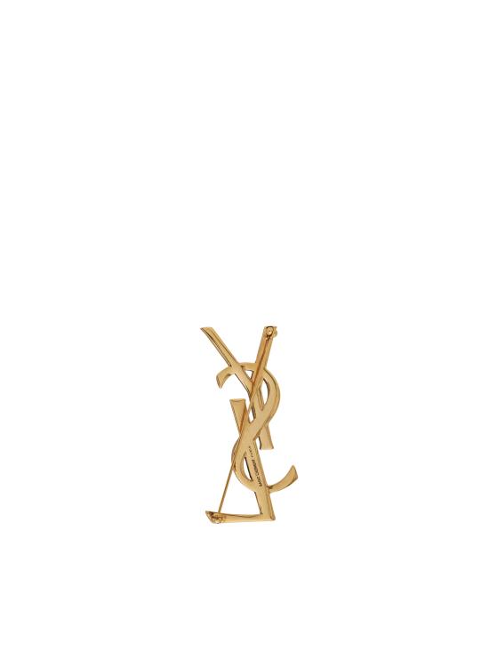 26SS 생로랑 브로치 700582 Y15008204 AGED BRASS GOLD - SAINT LAURENT