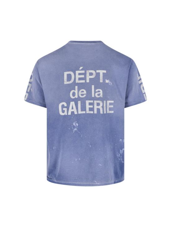 26SS 갤러리 디파트먼트 반팔 티셔츠 TOP039FRENCH BLUE Blue - GALLERY DEPT