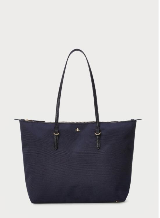 26SS 랄프 로렌 토트백 KEATON 26 REFINED NAVY Black - RALPH LAUREN