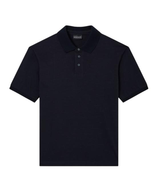 26SS 엠포리오 아르마니 폴로 티셔츠 EM004912 AF10762 FB469 Black